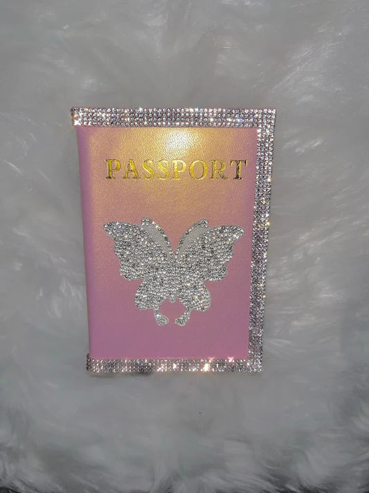 Butterfly Theme Passport Holder