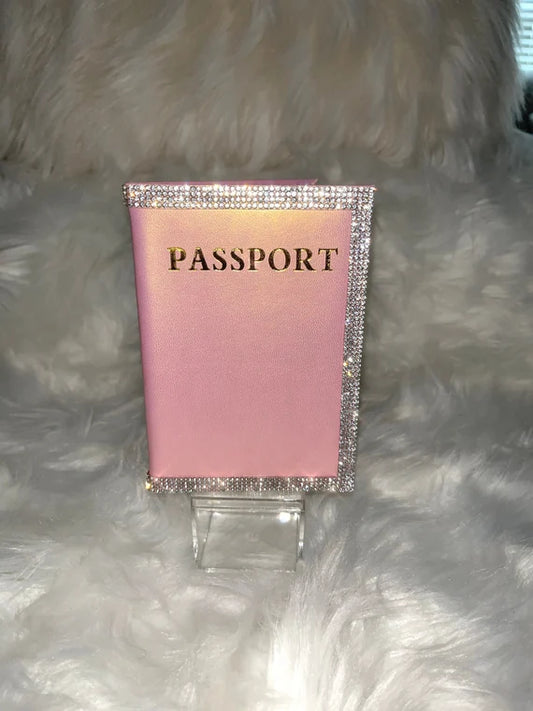 Simple Diamond Passport Holder