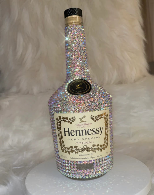 Bling Hennessy Bottle