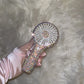 Bedazzled Handheld Fan